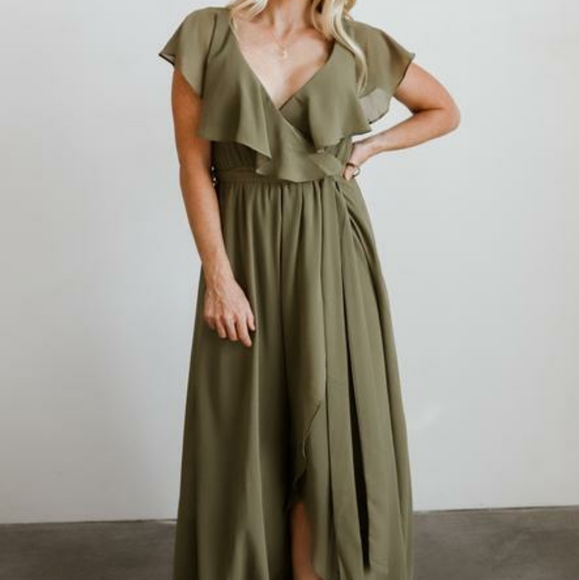 Katya Ruffle Maxi Dress - Picture 5 of 12
